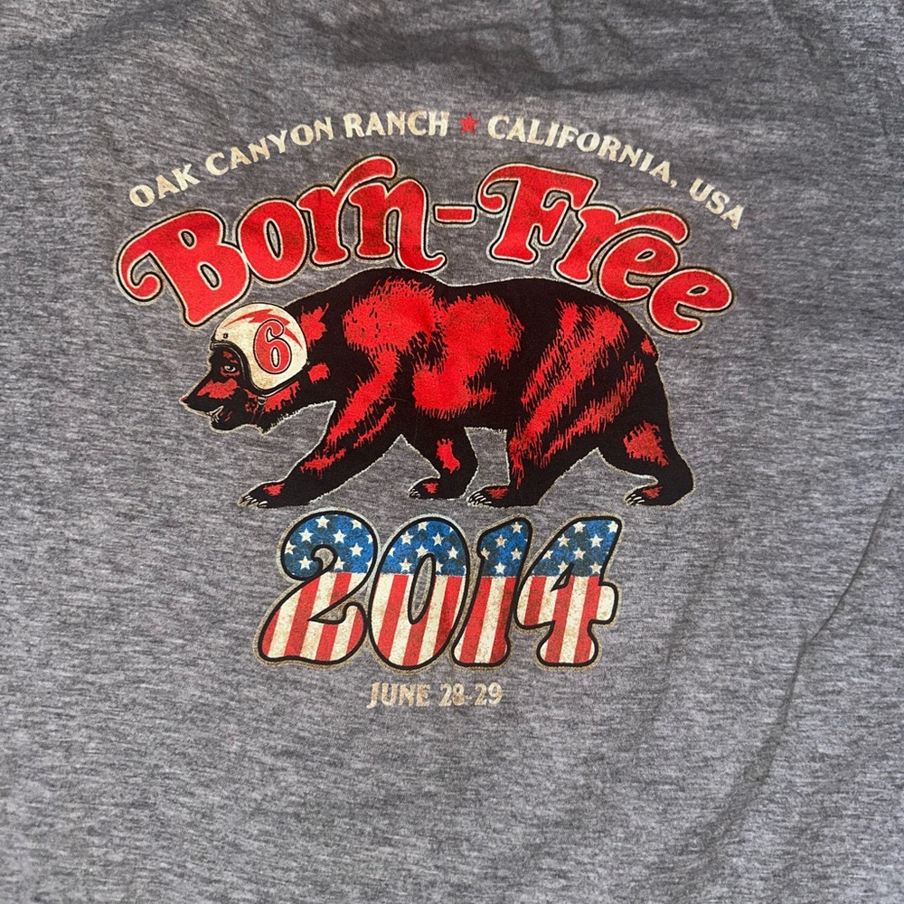 Harley-Davidson & Born Free Event Show Shirts - Lot of 3 - Picture 5 of 13